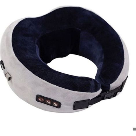 Masseur Cervical - Massage Shiatsu Électrique Chauffant - Pour Cou Dos Épaules - Sans Fil Rechargeable USB - 1 Pièce (1/5)