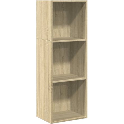 Maison Exclusive - Bücherregal Sonoma-Eiche 40x30x114 cm Holzwerk