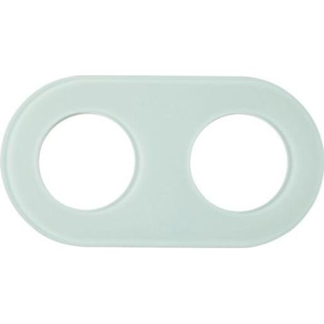 Berker SERIE GLAS RAHMEN 2F.POLARWEIß (110209)