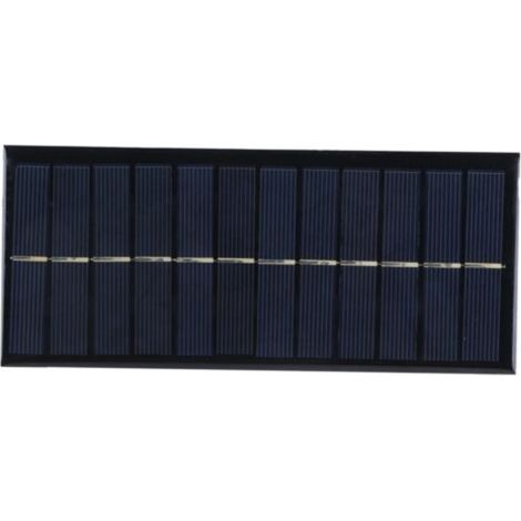 2,5W 9V Polysilizium-Solarpanel DIY-Solarladeplatine Ladegerätmodul Zubehör