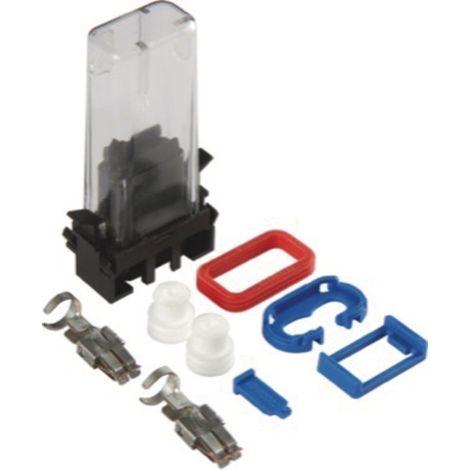 Halter für Standard- und Mini-Flachsicherungen 12–24 V 30 A