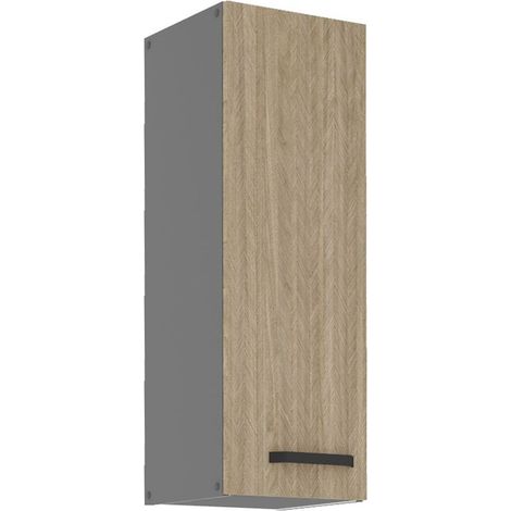 Küche SCANDI Hängeschrank 30 cm Fischgrät Küchenzeile Küchenblock Einbauküche (1/5)