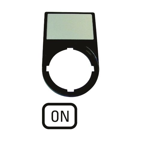 Support +étiquette ON EATON M22S-ST-GB6