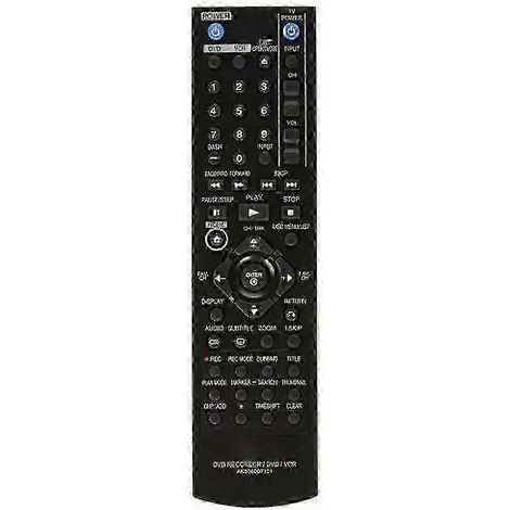 Télécommande LG DVD VCR DVDR Master AKB36097101 pour RC286H RC297H RC397H RC897T (1/2)