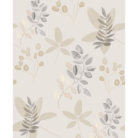 Papel pintado de flores en acuarela de 44×300 cm, estilo vintage, PVC impermeable, para muebles. (1/4)