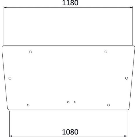 Vitre arrière UNIVERSEL D6908A