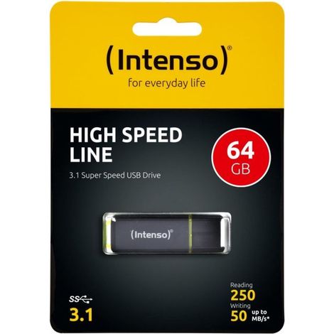 Clé USB INTENSO High Speed Line 3537490 USB 3.2 64GB (1/4)
