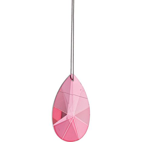 Pendaglio Goccia Rosso H6,5cm