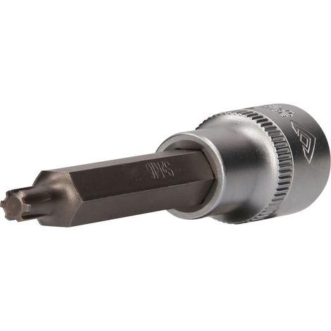BRILLIANT TOOLS 1/2" Vaso de impacto RIBE de 100 mm de largo M6 - BT022731 (1/4)
