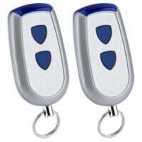 Télécommande de porte 433,92 MHz compatible avec Normstahl Crawford EA433 2KS, EA 433 4KS, RCU 433-2, RCU 433-4, T433-4, EA 433 2KM Micro, N00280, lot de 2 (1/5)