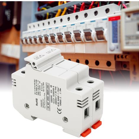 Fusible CC GYPV-32 2P 32A 1000 V CC + fusible photovoltaïque GYPV-1038 1000 V CC 30A (1/5)