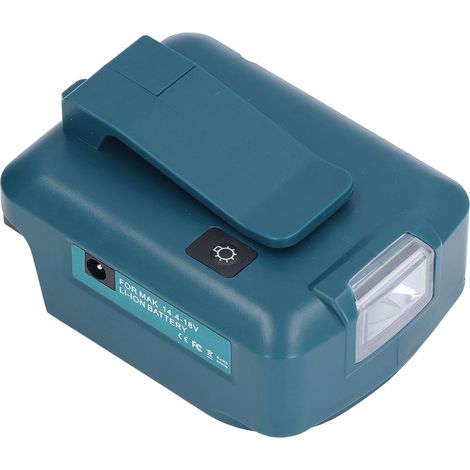 Adaptateur USB double pour bande LED avec batterie intégrée et convertisseur 14.4‑20V (1/5)