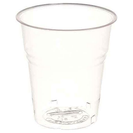 Ilipbio Vasos Desechables de PLA Bio Compostable Transparente 200 ml - Paquete de 50 Unidades (1/4)