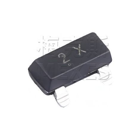 Changdian/Changjing MMBT4401 2X SOT-23 NPN Transistor 40V/0.6A, Surface Mount Electronic Component, 5 units shipped.