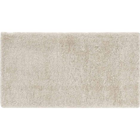 Tapis rectangle 60 x 110 cm shaggy uni Tango Naturel (1/5)