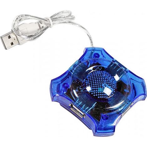 Hub Esperanza Ea150b Usb 20 Azul (1/2)