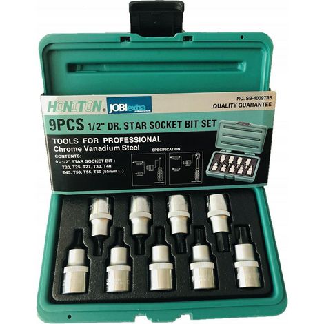 HONITON KLUCZ TORX 1/2  9el.