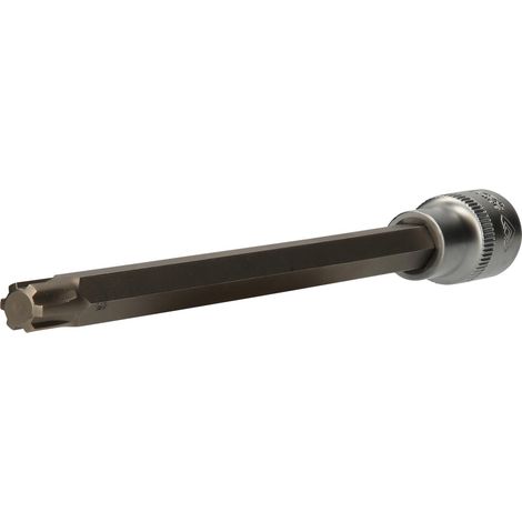 BRILLIANT TOOLS  1/2"  RIBE-Bit-Stecknuss  200 mm  lang M10  - BT022752 (1/4)