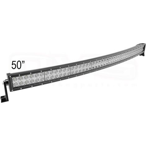 Gebogener 127 cm, 288 W leistungsstarker LED-Bar (LED-Dioden-Scheinwerfer) mit gerichteter weißer Beleuchtung, 12V/24V