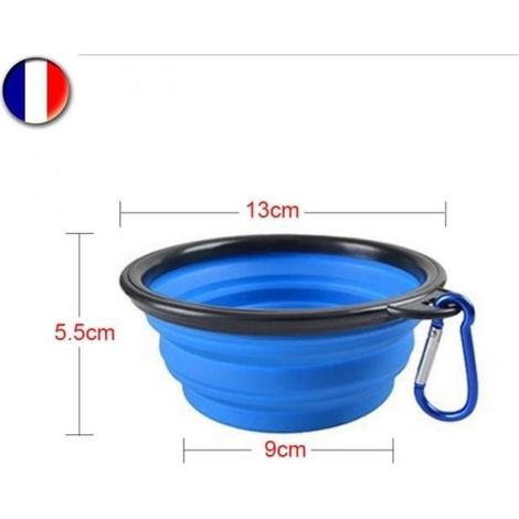 Gamelle - Silicone Épais - Contour Plastique - BleuGamelle - Silicone Épais - Contour Plastique - Bleu-Ywey (1/4)
