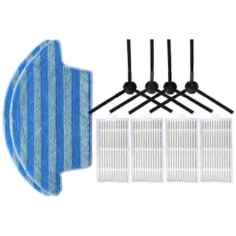 Brosse lat��rale, chiffon de nettoyage, filtre HEPA pour aspirateur robot Chuwi iLife V55 Pro - Pi��ces de rechange