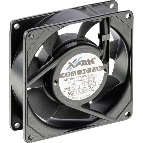 X-Fan RAH9225S1 Ventola assiale 230 V/AC 34 m³/h (L x L x A) 92 x 92 x 25 mm (1/2)