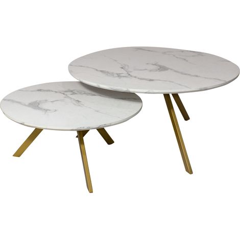 Set de 2 tables gigognes, HOXTON (1/5)