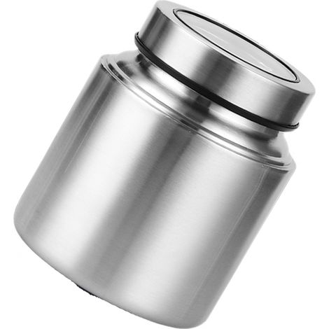 Boîte hermétique en acier inoxydable 304, idéale pour les en-cas, le rangement de la cuisine et du plan de travail.-AquaForge