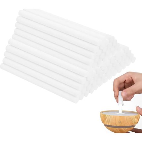40 Refill Sticks for Aroma Diffuser, Cotton Filters and Filter Wick Replacement Kit, for Humidifiers and Aroma Diffusers in Office and Bedroom (1/5)