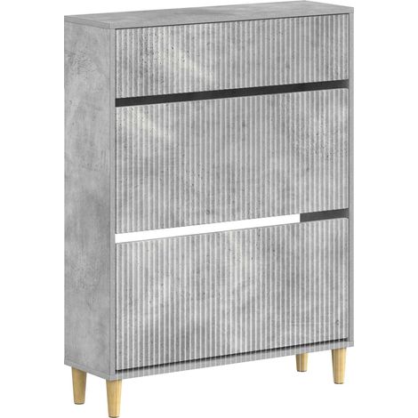 Shoe Cabinet ARNHEM 78 x 24 x 103 cm Engineered Wood vidaXL (1/5)