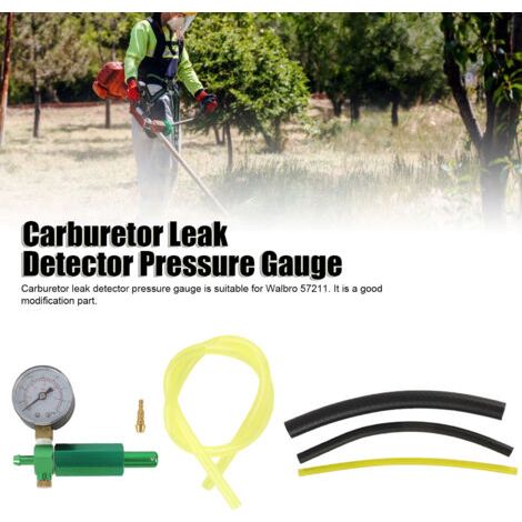 Rilevatore di perdite carburante SUNXURY, misuratore pressione, compatibile Walbro 57211, pezzi ricambio giardino (1/4)
