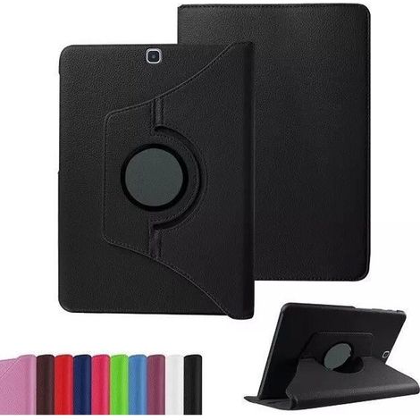 Samsung Galaxy Tab S2 9.7- 360 Rotatif Housse Étui Coque Protection Cuir PU Samsung Galaxy Tab S2 9.7 \" SM-T810/ SM-T815–NOIR (1/4)
