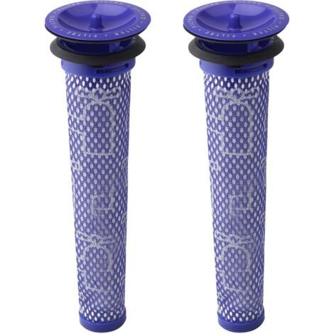 Confezione da 2 prefiltri di ricambio per Dyson DC58, DC59, V6, V7, V8. Sostituisce il codice articolo 965661-01. 2 filtri