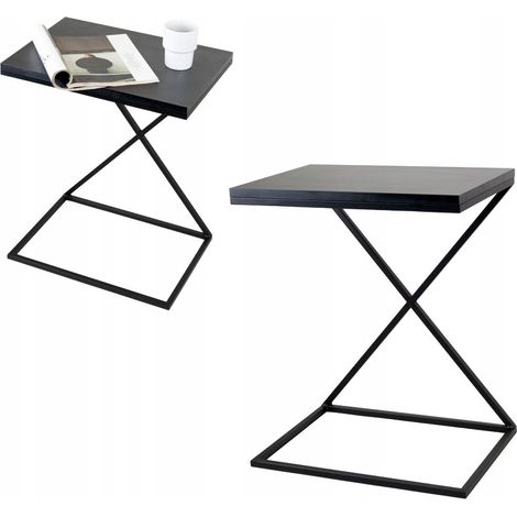 Beistelltisch Rioseco von Your Loft Design, 49x35x60 cm, schwarzes Metall (1/5)