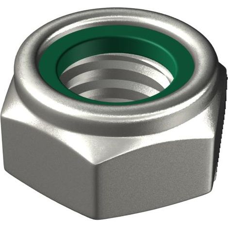 Dado con inserto, zincato, DIN 985 classe 8.8 M20 - 985 20 1KG (1/2)