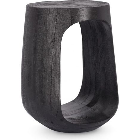 Tavolino Legno Nero Moderno da Interno - ALEXIA (1/5)