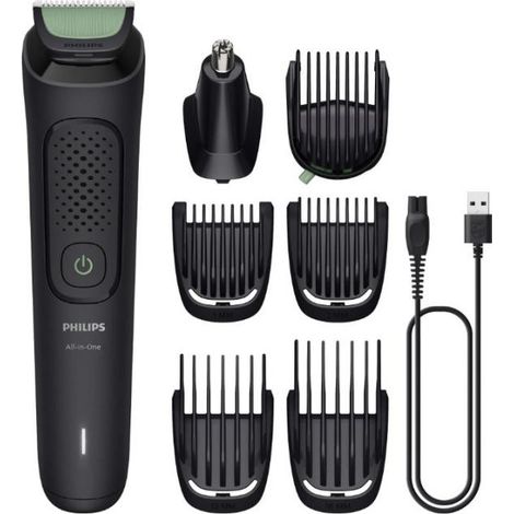 Recortadora multifunción Philips Serie 3000 MG3930/15 Recortador 7 en 1