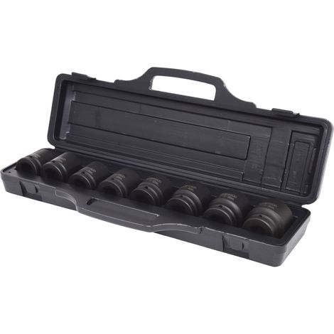 KS Tools 515.0210 3/4" Serie di bussole esagonali p.avvitatori ad impulsi,8pz, 24-38mm (1/3)