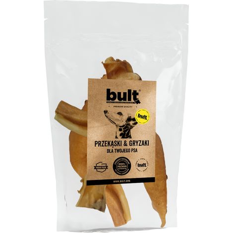 BULT Golosinas naturales para perros, piel de jabalí, 200 g, deshidratadas. (1/3)