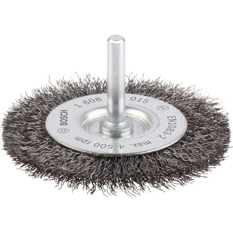 Bosch Brushing PRO Metal clean Wire Wheel Straight Shank 75 x 0.2 mm 1608622015