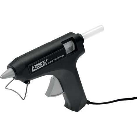 Pistolet à colle manuel 12 mm – Idéal pour loisirs créatifs, décoration et petites réparations – Lot de 6 bâtons inclus – Modèle Hobby