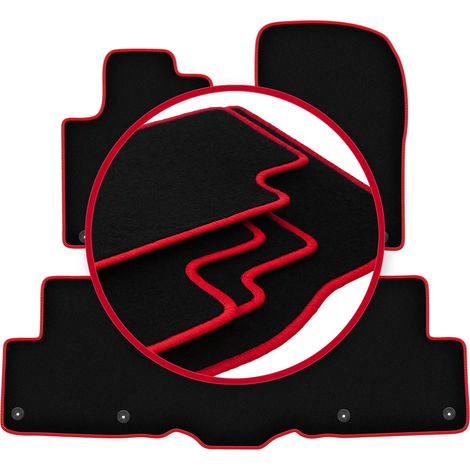 Alfombrillas CARLUX-RED para Mercedes ML III W166 / GLE W166 SUV (2011-2015) (1/5)