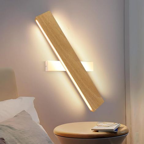 Applique murale LED extérieure, éclairage de porte, éclairage de cour, étanche IP65 (lumière chaude 3000K, noir, 50cm, 30W) (1/5)