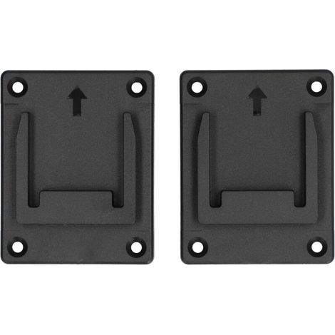 Support 2 Piles de Batteries pour Outils Bosch 18V - Support de Fixation Coque ABS pour Rangement (1/5)