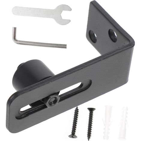 Guide de sol pour porte de grange coulissante réglable (1/5)