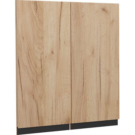 Façade de cuisine R-Line, Chêne de force doré, 59.2x59cm façade de meuble pour meuble mural, Vicco (1/5)