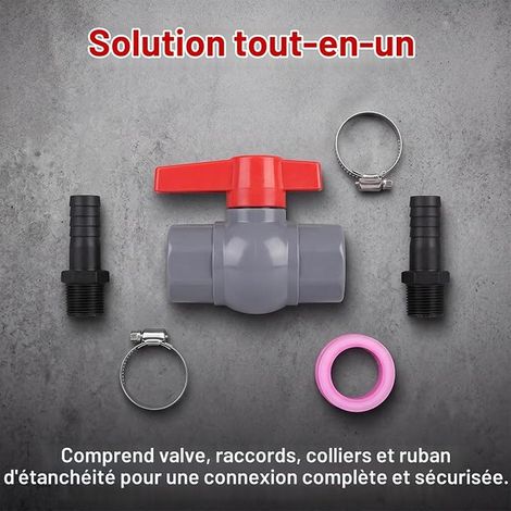 32 mm Ball Valve, 1 Inch Thread Stop Valve (1/4)
