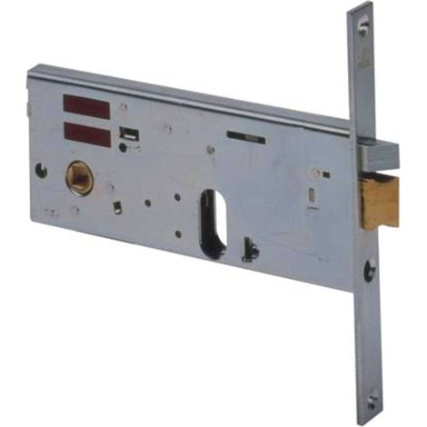 SERRATURA METALLO INFILARE ELETTRICA 14451 CISA - B.Q ZINC F.MM 20 F.OVALE+SCR+F H.MM 77 E.MM 80 - 1 pezzo