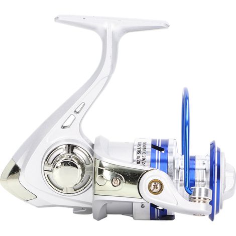 Moulinet de pêche spinning haute vitesse avec rapport de transmission de 5,2:1 pour canne à pêche en mer, accessoires de plein air AL4000 (0,2/240 0,25/200 0,3/140) (1/5)