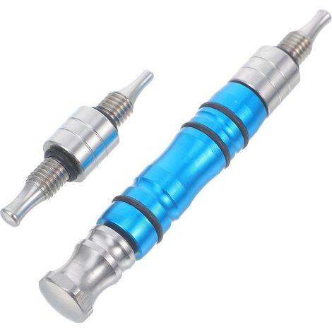 Stylo à Pression Bleu Compact et Portable en Acier pour Débosselage Carrosserie Voiture Outil de Réparation Automobile pour Usage Professionnel (1/5)